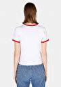thumb-Показати інформацію про Футболка З Коротким Рукавом Жіноча Біла  Cl1073533