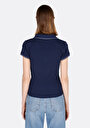 thumb-Показати інформацію про Поло З Коротким Рукавом Жіноче Синє  Cl1073698