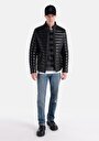 thumb-Показати інформацію про Куртка З Еко-шкіри Чоловіча Чорна  Cl1028717
