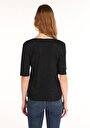 thumb-Показати інформацію про Футболка З Коротким Рукавом Жіноча Чорна  Cl1065178