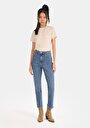 thumb-Показати інформацію про 891 Maya Джинси Жіночі Блакитні Вузького Крою Cl1065430