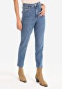 thumb-Показати інформацію про 891 Maya Джинси Жіночі Блакитні Вузького Крою Cl1065430