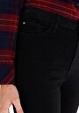 thumb-Показати інформацію про 703 Carla Джинси Жіночі Чорні Вузького Крою Cl1046067