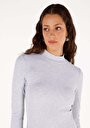 thumb-Показати інформацію про Футболка З Довгим Рукавом Жіноча Сіра  Cl1070198