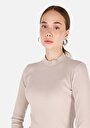 thumb-Показати інформацію про Футболка З Довгим Рукавом Жіноча Бежева  Cl1070199