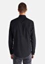 thumb-Показати інформацію про Сорочка З Довгим Рукавом Чоловіча Чорна  Cl1048576