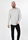 thumb-Показати інформацію про Футболка З Довгим Рукавом Чоловіча Сіра  Cl1059646