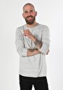 thumb-Показати інформацію про Футболка З Довгим Рукавом Чоловіча Сіра  Cl1059646