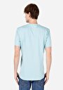 thumb-Показати інформацію про Футболка З Коротким Рукавом Чоловіча Бірюзова  Cl1062941
