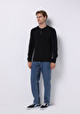 thumb-Показати інформацію про Футболка З Довгим Рукавом Чоловіча Чорна  Cl1065875