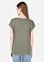 thumb-Показати інформацію про Футболка З Коротким Рукавом Жіноча Зелена  Cl1069161
