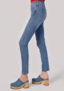 thumb-Показати інформацію про 703 Carla Джинси Жіночі  Вузького Крою Cl1058577