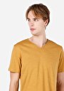 thumb-Показати інформацію про Футболка З Коротким Рукавом Чоловіча Жовта  Cl1058584