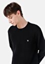 thumb-Показати інформацію про Футболка З Довгим Рукавом Чоловіча Чорна  Cl1066758