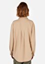 thumb-Показати інформацію про Сорочка З Довгим Рукавом Жіноча Бежева  Cl1070308