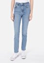 thumb-Показати інформацію про 703 Carla Джинси Жіночі Блакитні Вузького Крою Cl1069418