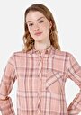 thumb-Показати інформацію про Сорочка З Довгим Рукавом Жіноча Рожева  Cl1067336