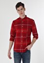 thumb-Показати інформацію про Сорочка З Довгим Рукавом Чоловіча Червона  Cl1058638