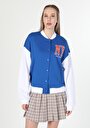 thumb-Показати інформацію про Піджак Жіночий Блакитний  Cl1060168