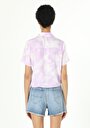 thumb-Показати інформацію про Сорочка З Коротким Рукавом Жіноча Фіолетова  Cl1058765