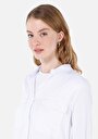thumb-Показати інформацію про Сорочка З Довгим Рукавом Жіноча Біла  Cl1053348