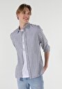 thumb-Показати інформацію про Сорочка З Довгим Рукавом Чоловіча Сіра  Cl1053802