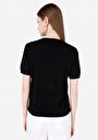 thumb-Показати інформацію про Светр Із Коротким Рукавом Жіночий Чорний  Cl1068077