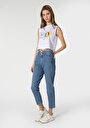 thumb-Показати інформацію про 896  Maria Джинси Жіночі Блакитні  Cl1063499
