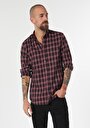 thumb-Показати інформацію про Сорочка З Довгим Рукавом Чоловіча Червона  Cl1061717