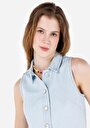 thumb-Показати інформацію про Жилет Жіночий Блакитний  Cl1069619