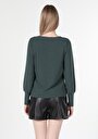 thumb-Показати інформацію про Футболка З Довгим Рукавом Жіноча Зелена  Cl1060294