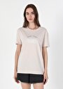 thumb-Показати інформацію про Футболка З Коротким Рукавом Жіноча Бежева  Cl1059023