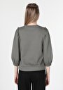 thumb-Показати інформацію про Футболка З Довгим Рукавом Жіноча Сіра  Cl1060337