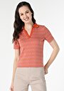 thumb-Показати інформацію про Футболка З Коротким Рукавом Жіноча Помаранчева  Cl1061903