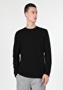 thumb-Показати інформацію про Футболка З Довгим Рукавом Чоловіча Чорна  Cl1060482