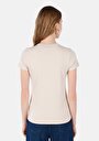 thumb-Показати інформацію про Футболка З Коротким Рукавом Жіноча Бежева  Cl1068567