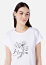 thumb-Показати інформацію про Футболка З Коротким Рукавом Жіноча Біла  Cl1068577