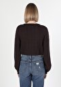 thumb-Показати інформацію про Светр Жіночий Коричневий  Cl1060691