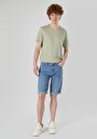 thumb-Показати інформацію про 045 David Шорти Чоловічі Блакитні  Cl1064509