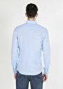 thumb-Показати інформацію про Сорочка З Довгим Рукавом Чоловіча Блакитна  Cl1058817