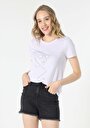 thumb-Показати інформацію про Футболка З Коротким Рукавом Жіноча Біла  Cl1058992