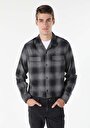 thumb-Показати інформацію про Сорочка З Довгим Рукавом Чоловіча Чорна  Cl1049917