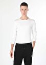 thumb-Показати інформацію про Футболка З Довгим Рукавом Чоловіча Біла  Cl1051052
