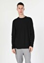 thumb-Показати інформацію про Футболка З Довгим Рукавом Чоловіча Чорна  Cl1051143