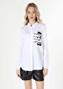 thumb-Показати інформацію про Сорочка З Довгим Рукавом Жіноча Біла  Cl1060143