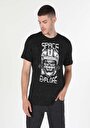 thumb-Показати інформацію про Футболка З Коротким Рукавом Чоловіча Чорна  Cl1057531