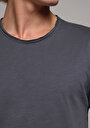 thumb-Показати інформацію про Футболка З Коротким Рукавом Чоловіча Сіра  Cl1058580
