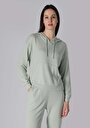 thumb-Показати інформацію про Футболка З Довгим Рукавом Жіноча Зелена  Cl1062037
