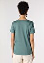 thumb-Показати інформацію про Футболка З Коротким Рукавом Жіноча Зелена  Cl1063419