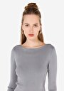 thumb-Показати інформацію про Светр Жіночий Сірий  Cl1070268